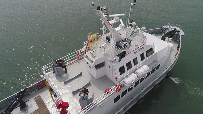 Provision of offshore security vessels  